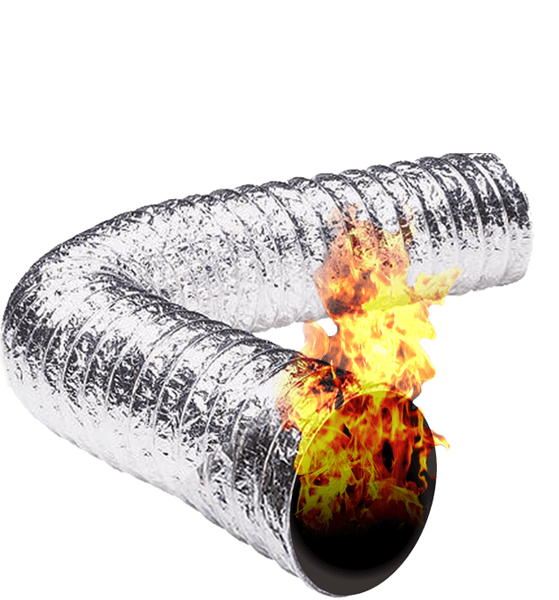 dryer vent fire